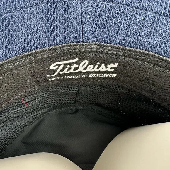 NEW Titleist Tour Aussie Golf Bucket Hat - Navy/White N2 - Picture 6 of 6
